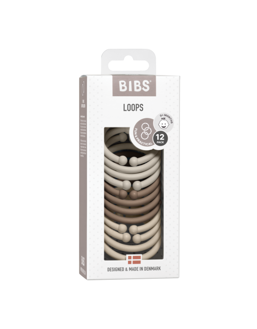 BIBS Loops Vanilla / Sage / Olive
